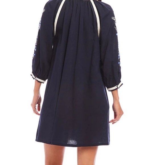 Karen Kane Embroidered Peasant Dress - Picture 8 of 13